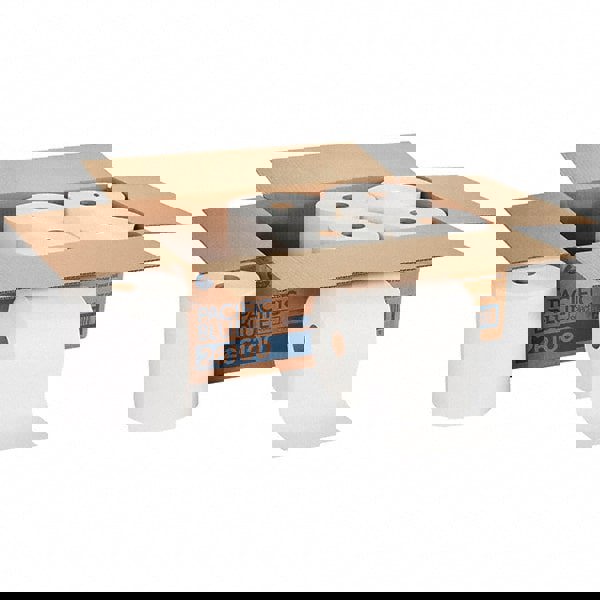 Pacific Blue Basic Nonperf Paper Towels, 1-Ply, 7.78 x 1,000 ft, White, 6 Rolls/Carton